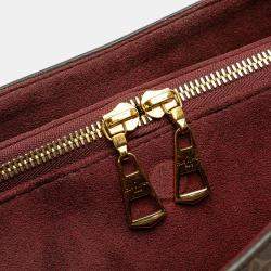 Pre Owned Louis Vuitton Brown Monogram Soufflot BB
