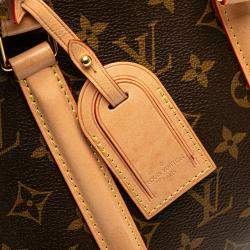 Pre Owned Louis Vuitton Brown Monogram Soufflot BB