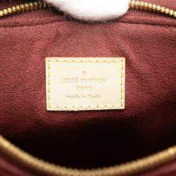 Pre Owned Louis Vuitton Brown Monogram Soufflot BB