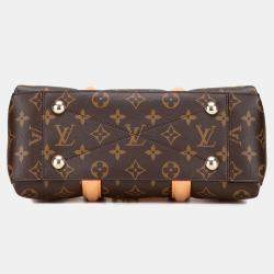 Pre Owned Louis Vuitton Brown Monogram Soufflot BB