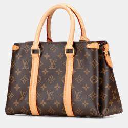 Pre Owned Louis Vuitton Brown Monogram Soufflot BB