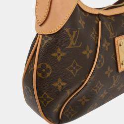 Pre Owned Louis Vuitton Monogram Thames PM Hobo Handbag M56384 MI4029