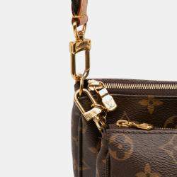 Pre Owned Louis Vuitton Brown Monogram Multi Pochette Accessoires
