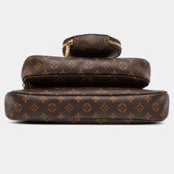 Pre Owned Louis Vuitton Brown Monogram Multi Pochette Accessoires