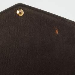 Pre Owned Louis Vuitton Amarante Monogram Vernis Felicie Pochette 