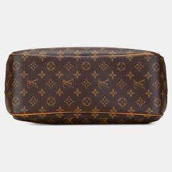 Pre Owned Louis Vuitton Brown Monogram Deauville