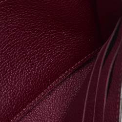 Pre Owned Louis Vuitton Aurore Monogram Empreinte Leather Sarah Wallet