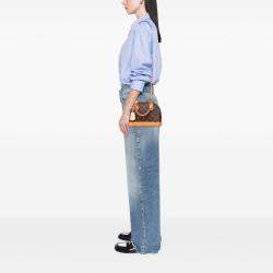 Pre Owned Louis Vuitton Brown Monogram Alma BB