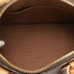 Pre Owned Louis Vuitton Brown Monogram Alma BB