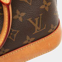 Pre Owned Louis Vuitton Brown Monogram Alma BB
