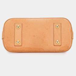 Pre Owned Louis Vuitton Brown Monogram Alma BB