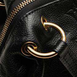Pre Owned Louis Vuitton Black Monogram Empreinte Ponthieu PM