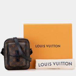 Pre Owned Louis Vuitton Brown Monogram Macassar Christopher Wearable