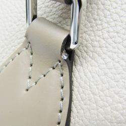 Pre Owned Louis Vuitton Galle Mahina Leather Shoulder Bag