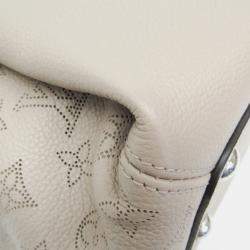 Pre Owned Louis Vuitton Galle Mahina Leather Shoulder Bag