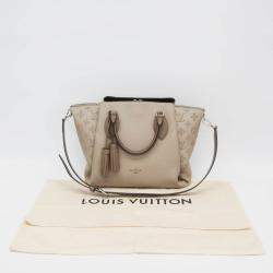 Pre Owned Louis Vuitton Galle Mahina Leather Shoulder Bag