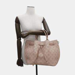 Pre Owned Louis Vuitton Mahina Girolata Pink Monogram Shoulder Bag