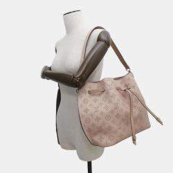 Pre Owned Louis Vuitton Mahina Girolata Pink Monogram Shoulder Bag