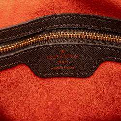 Pre Owned Louis Vuitton Brown Damier Ebene Triana