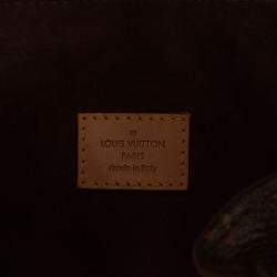 Pre Owned Louis Vuitton Brown Monogram Pochette Metis