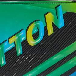 Pre Owned محفظة لويس فيتون زيبي محدودة الإصدار جلد إبي متعدد الألوان بطبعة سباق