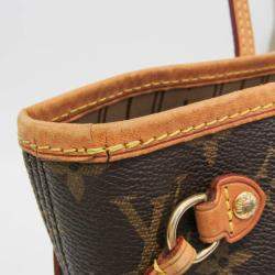 Pre Owned Louis Vuitton Monogram Neverfull PM Tote Bag Monogram