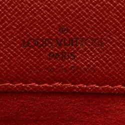 Pre Owned Louis Vuitton Damier Ebene Canvas Musette Tango Bag