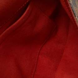 Pre Owned Louis Vuitton Damier Ebene Canvas Musette Tango Bag