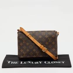Pre Owned Louis Vuitton Monogram Canvas Musette Tango Bag