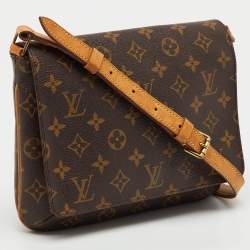 Pre Owned Louis Vuitton Monogram Canvas Musette Tango Bag