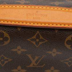 Pre Owned Louis Vuitton Brown Monogram Pochette Metis