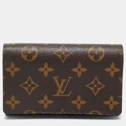 Pre Owned Louis Vuitton Monogram Canvas Porte Monnaie Tresor Wallet