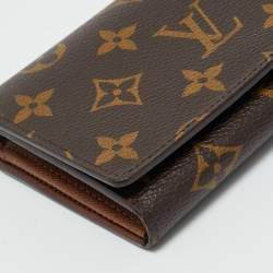 Pre Owned Louis Vuitton Monogram Canvas Porte Monnaie Tresor Wallet