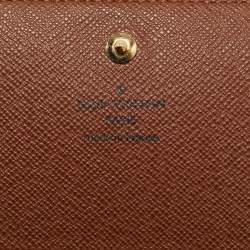 Pre Owned Louis Vuitton Monogram Canvas Porte Monnaie Tresor Wallet
