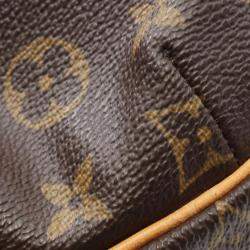 Pre Owned Louis Vuitton Brown Monogram Croissant MM