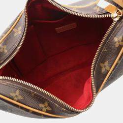 Pre Owned Louis Vuitton Brown Monogram Croissant MM
