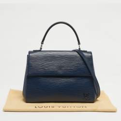 Pre Owned Louis Vuitton Blueberry Epi Leather Cluny MM Bag
