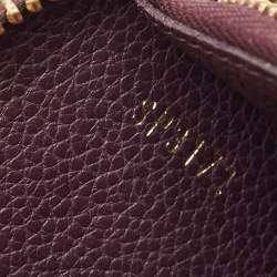 مملوكة مسبقًا Louis Vuitton Aube Monogram Empreinte Leather Zippy Wallet