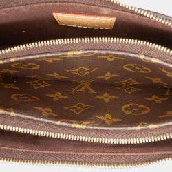 Pre Owned Louis Vuitton Brown Monogram Pochette Liv