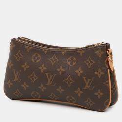 Pre Owned Louis Vuitton Brown Monogram Pochette Liv