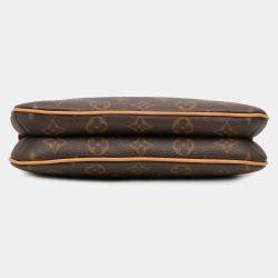 Pre Owned Louis Vuitton Brown Monogram Pochette Liv