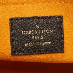 Pre Owned Louis Vuitton Black Monogram Empreinte Leather Neo Alma BB Bag