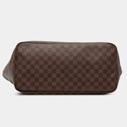 Pre Owned Louis Vuitton Brown Damier Ebene Neverfull GM