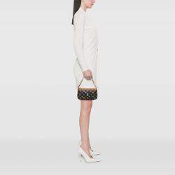Pre Owned Louis Vuitton Black Monogram Multicolore Pochette Accessoires