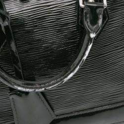 Pre Owned Louis Vuitton Black Electric Epi Alma BB