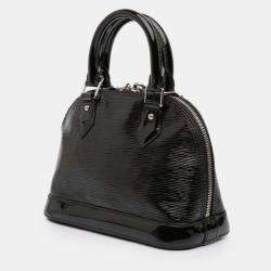 Pre Owned Louis Vuitton Black Electric Epi Alma BB