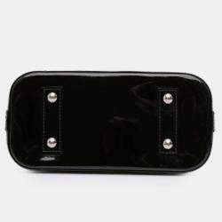 Pre Owned Louis Vuitton Black Electric Epi Alma BB