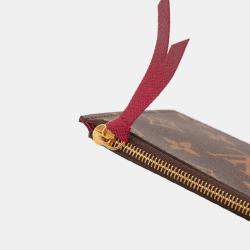 Pre Owned Louis Vuitton Brown Monogram Pochette Felicie