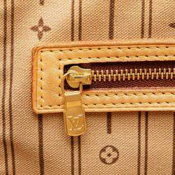 Pre Owned Louis Vuitton Brown Monogram Neverfull MM