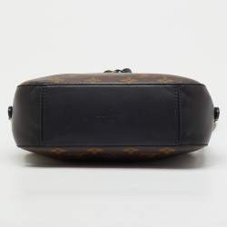 Pre Owned Louis Vuitton Black Monogram Canvas Saintonge Bag